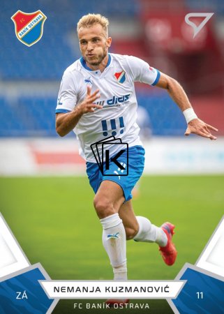 fotbalová kartička 2021-22 SportZoo Fortuna Liga 49 Nemanja Kuzmanović FC Baník Ostrava