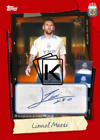 2024-25 Topps Focus Soccer Argentina Hobby Box