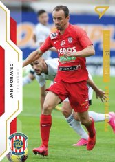 fotbalová kartička SportZoo 2020-21 Fortuna Liga Gold Limited 98 Jan Moravec FC Zbrojovka Brno /99