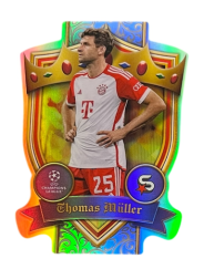 Fotbalová kartička 2023-24 Topps Superstars UEFA Club Competitions UCL Royalty ROY-1 Thomas Müller (FC Bayern München)