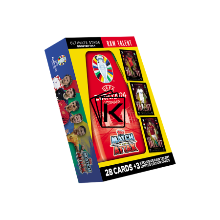 Topps Match Attax EURO 2024 Mini Tin 1 Raw Talent