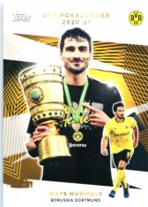 Fotbalová kartička 2021-22 Topps Borrusia Dortmund DBF-Pokalsieger Mats Hummels
