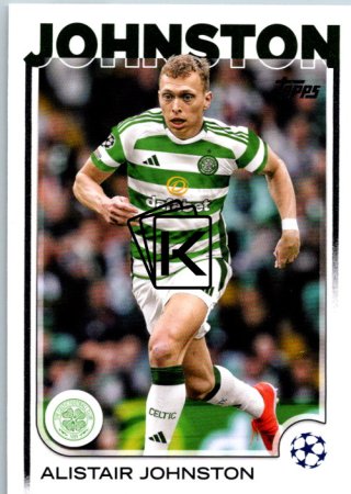 fotbalová kartička 2024-25 Topps UEFA Club Competitions Flagship 127 Alistair Johnston Celtic FC