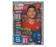 Fotbalová kartička 2019-2020  Topps Champions League Match Attax -  Man of the Match Serge Gnabry FC Bayern Munchen