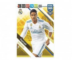 Fotbalová kartička Panini FIFA 365 – 2019 Team Mate 71 Raphael Varane Real Madrid CF