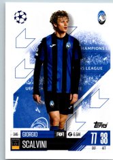 fotbalová kartička 2024-25 Topps Match Attax UEFA Club Competitions 346 Giorgio Scalvini (Atalanta BC)