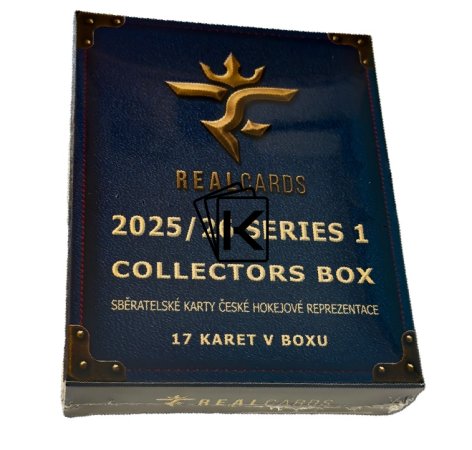 2025-26 Real Cards Series 1 Hockey Collectors Box