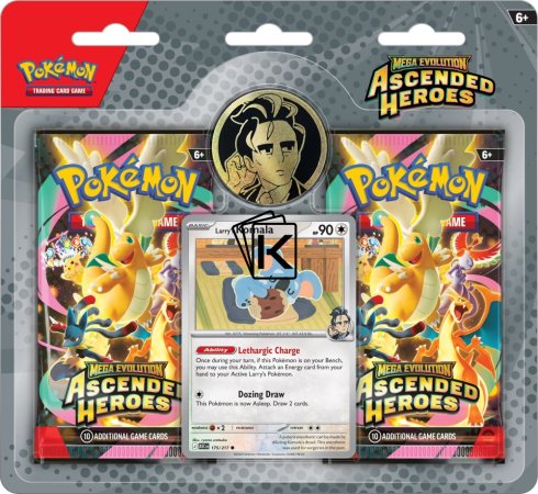 Pokémon Ascended Heroes 2-pack blister