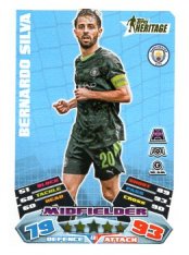 fotbalová kartička 2025-26 Topps Match Attax UCC 401 Bernardo Silva (Manchester City)