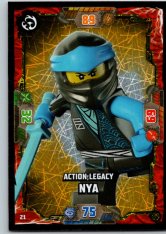 Lego Ninjago Trading Card EPIC Action Legacy 21 NYA