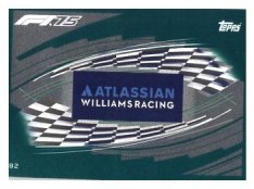 2025 Topps Turbo Attax F1 Williams Racing  82	Team Logo-Paralel Emerald