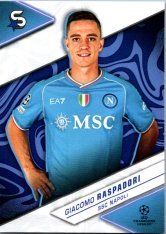 Fotbalová kartička 2023-24 Topps Superstars UEFA Club Competitions 162 Giacomo Raspadori (SSC Napoli)