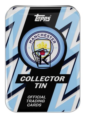 2025-26 Topps Manchester City Collector Tin