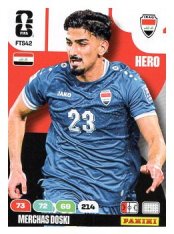 fotbalová kartička World Cup 2026 Adrenalyn XL  FTS42.  Merchas Doski (Iraq)