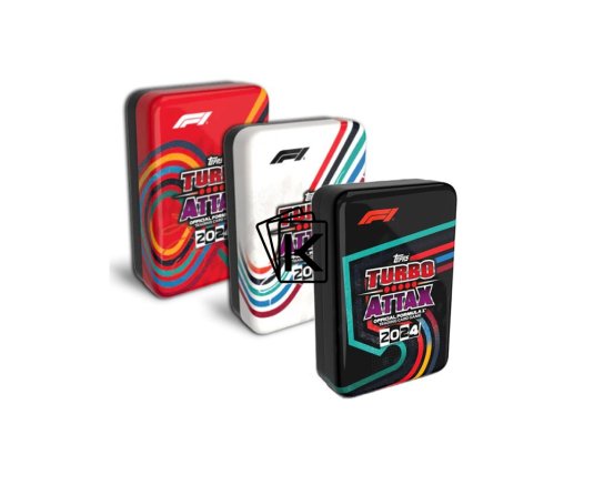 2024 Topps Turbo Attax Formule 1 Mega Tin Set