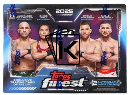 2025 Topps Finest UFC Hobby Box