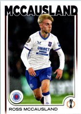 fotbalová kartička 2024-25 Topps UEFA Club Competitions Flagship 49 Ross McCausland Rangers F.C.