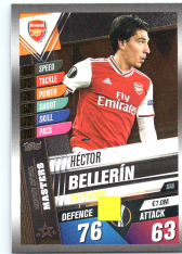 Fotbalová kartička 2019-2020 Topps Match Attax Champions League 101 Masters MA6 Hector Bellerin Arsenal FC