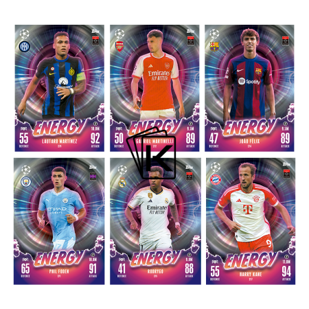 2023-24 Topps Match Attax EXTRA UEFA Club Competition Tin Mega Red Hot Heroes