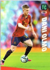 fotbalová karta Panini Top Class 113  Dani Olmo (Spain)