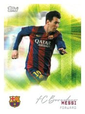 fotbalová kartička 2025-26 Topps Team set FC Barcelona Pitch Pursuits 27 Lionel Messi