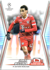 Fotbalová kartička 2022-23 Topps NTCD-11 Jamal Musiala FC Bayern Munchen
