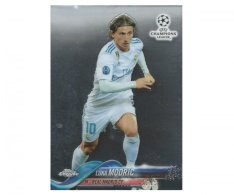 Fotbalová kartička Topps Chrome 2017-18 Champions League 38 Luka Modric – Real Madrid CF