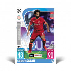 fotbalová kartička 2021-22 Topps Match Attax UEFA Champions League On Demand 008 Mohamed Salah Liverpool FC