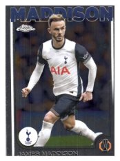 fotbalová kartička 2024-25 Topps Chrome UCC 45 James Maddison, Tottenham Hotspur