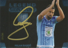 2023 Pro Arena Milan Baroš My Journey Legend Signature SI09 FK Mladá Boleslav /30