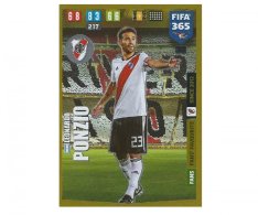 Fotbalová kartička Panini FIFA 365 – 2020 FANS FAVOURITE 301 Leonardo Ponzio