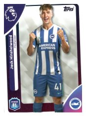 fotbalová kartička 2025-26 Topps  Premier League 78 Jack Hinshelwood (Brighton & Hove Albion)
