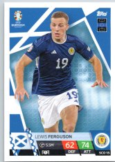fotbalová karta Topps Match Attax EURO 2024 SCO15 Lewis Ferguson (Scotland)