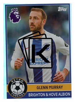 fotbalová kartička 2025-26 Topps  Premier League - Retro Threads -386 Glenn Murray (Brighton & Hove Albion)