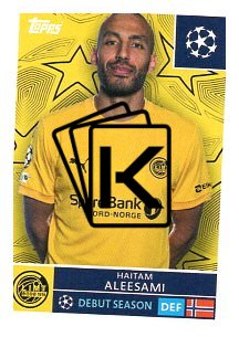 2025-26 Topps Champions League FK Bodø/Glimt 522 Haitam Aleesami - Master
