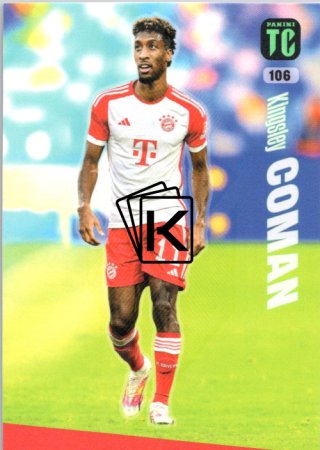 fotbalová karta Panini Top Class 106  Kingsley Coman (FC Bayern München)