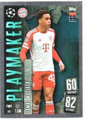 Fotbalová kartička 2023-24 Topps Match Attax UEFA Club Competitions 203	Jamal Musiala FC Bayern München