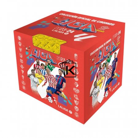 2023-24 Panini La Liga Box Samolepek ( 50 balíčků)