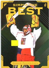 Legendary Cards Simply The Best 19 Roman Čechmánek 2000 Česká Republika Třetí titul MS