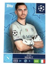 2025-26 Topps Champions League  SSC Napoli 426 Alex Meret