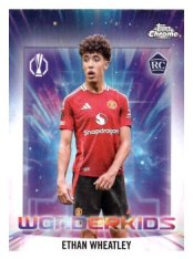 fotbalová kartička 2024-25 Topps Chrome Wonderkids 12 - Ethan Wheatley