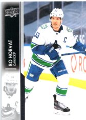 hokejová karta 2021-22 UD Series One 175 Bo Horvat - Vancouver Canucks