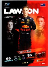 2021 Topps Formule 1 Turbo Attax 111 Liam Lawson Hitech Grand Prix