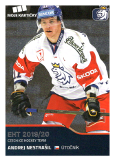 2019-20 Czech Ice Hockey Team  24 Andrej Nestrašil