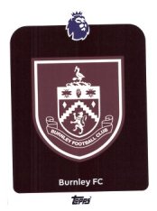 fotbalová kartička 2025-26 Topps  Premier League 307 Burnley Logo