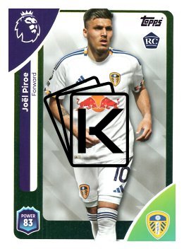 fotbalová kartička 2025-26 Topps  Premier League 339 Joël Piroe (Leeds United)  -  Rookie