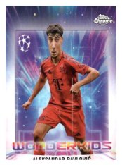 fotbalová kartička 2024-25 Topps Chrome Wonderkids 7 - Aleksandar Pavlovič