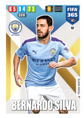 Fotbalová kartička Panini Adrenalyn XL FIFA 365 - 2020 Team Mate 57 Bernardo Silva Manchester City