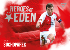 2025-26 SportZoo SK Slavia Praha Heroes of Eden HE-15 Jan Suchopárek