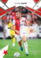 Fotbalová kartička 2024-25 SportZoo Chance Liga Serie 2 SK Slavia Praha 218 TOMÁŠ CHORÝ
